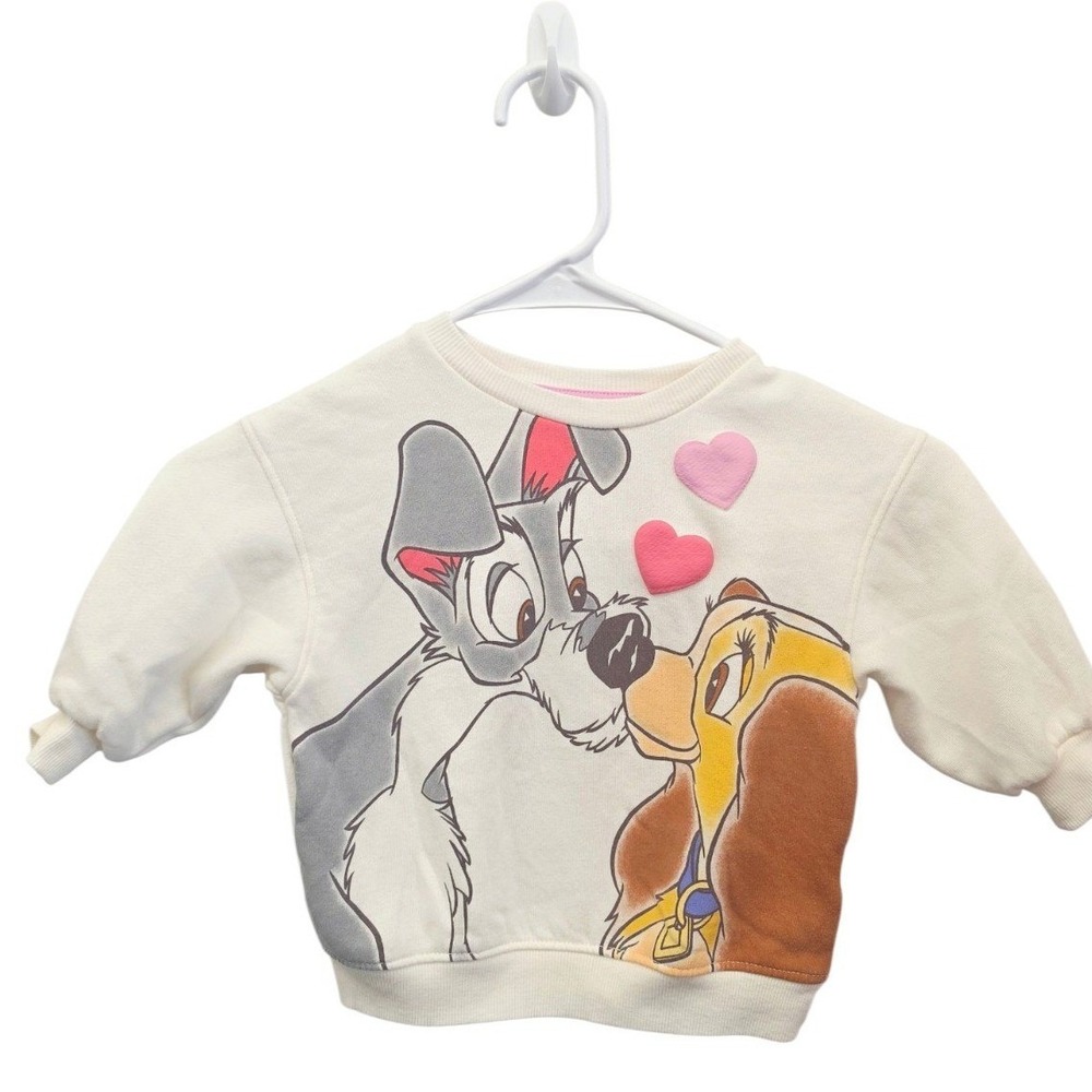 Disney Classics Lady & The Tramp Baby Sweatshirt 12M